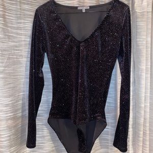 Sparkly Black Bodysuit ✨